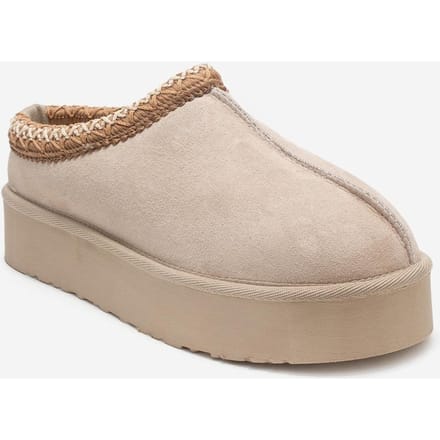Avelia leren winterpantoffels