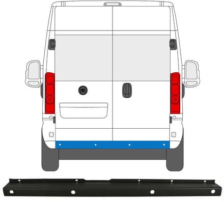 Achterbumper PDC voor Fiat Ducato 2018-