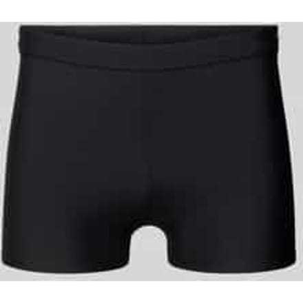 slim fit zwemshort met logodetail