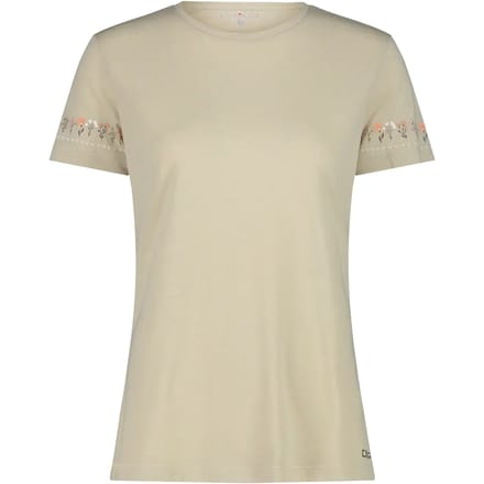 Dames T-shirt met ronde hals van merinowol CMP