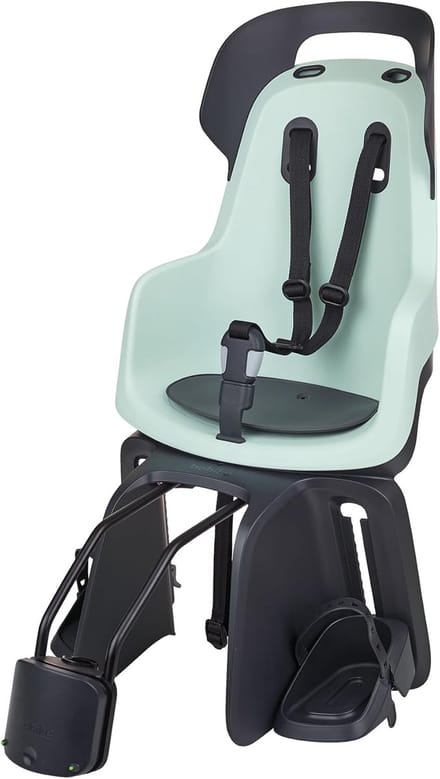 Kinderzitje Mini Exclusive achter voor fiets, Urban Black - Uniseks