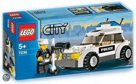 LEGO City Politiewagen - 7236