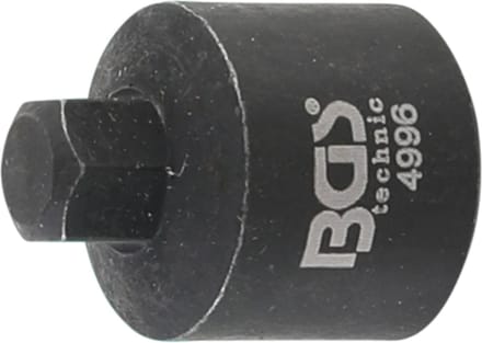 BGS Remklauw dopsleutel zeskant extra kort 8 mm