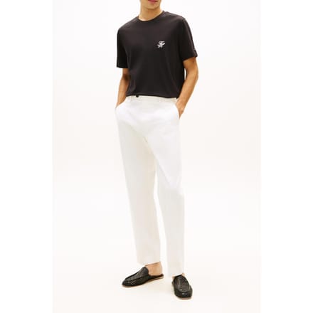 Tommy Hilfiger Script Monogram T-shirt Black Taglia: XXL | Magliette basic Outlet | Uomo | Nero