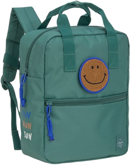Lässig Little Gang Mini Backpack Square - Dark Green