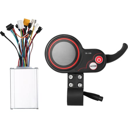 48V aluminiumlegering elektrische scooter motorcontroller intelligente borstelloze motorcontroller zwart