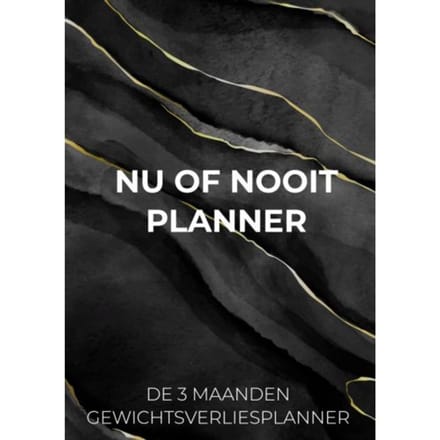 Nu Of Nooit Planner - Nu OF NOOIT