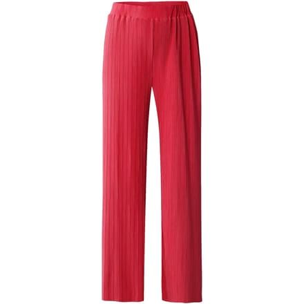Damesbroek met elastische taille en wijde pijpen Mexx