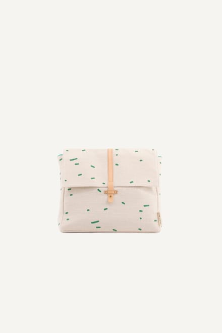 KODOMO BACKPACK | STRIPES EMERALD GREEN