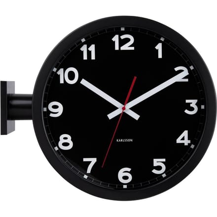 Wandklok New Classic dubbelzijdig | KARLSSON