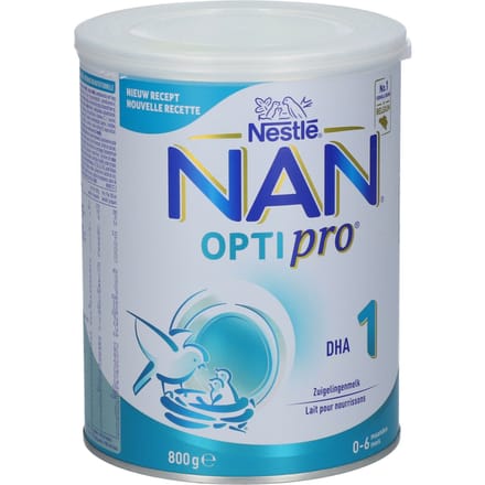 Nestlé Nan Optipro 1 Zuigelingenmelk Baby 0-6 Maanden 800g