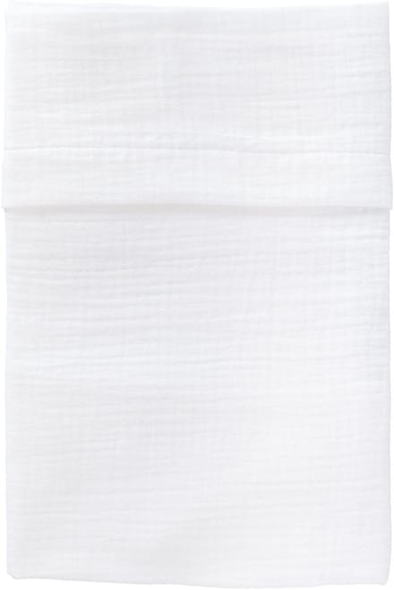 Cottonbaby wieglaken - Cottonsoft - wit - 75x90 cm