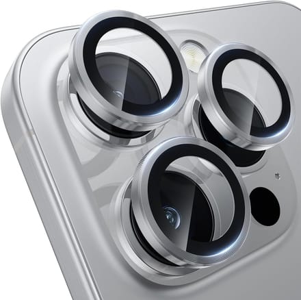 Daity Cameralensbeschermer voor iPhone 16 Pro / iPhone 16 Pro Max — Onbreekbaar - Ultra-HD Camera-accessoire