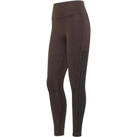 Adidas Performance Optime 3-Stripes 7/8 Workoutlegging - Dames - Bruin
