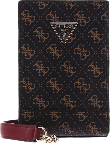 GUESS Schoudertas Noelle Mini Crossbody Bag Brown Bruine