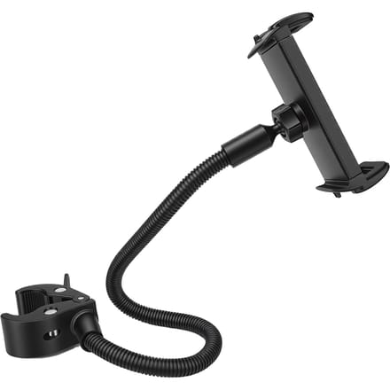 Zwanenhals Telefoonhouder Flexibele Verstelbare Arm Telefoonbevestiging Compatibel met Kinderwagen Fiets Meeste Stuur gray