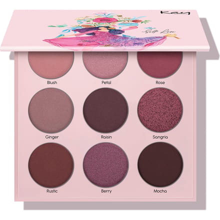 Kay Beauty Eyekanvas Eyeshadow Palette(9 In 1) - Self Love