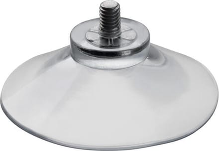 Zuignap met schroefdraad - 40 mm - 10 stuks