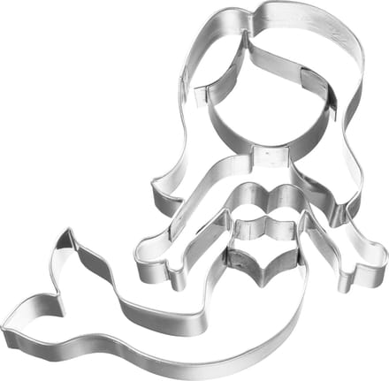 Birkmann Koekjesvorm Zeemeermin - 2,5x8,6x9cm