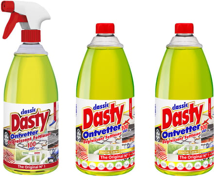 Dasty Ontvetter Voordeelpack: 1x Spuitfles + 2 x Navulling