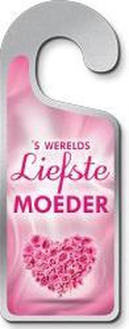 's Werelds Liefste Moeder Deurhanger Metaal
