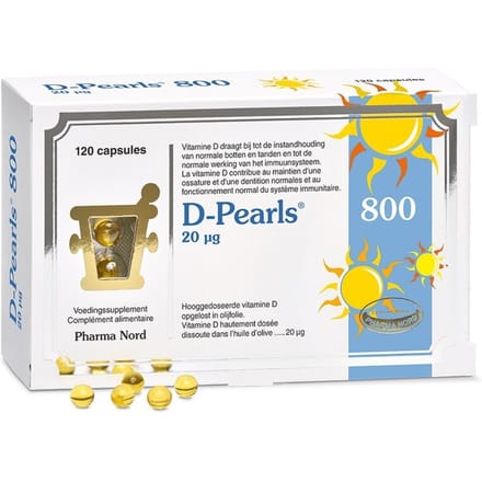 Pharma Nord D-Pearls 800 IU 120 Capsules