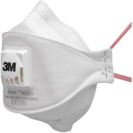 3M Aura 9332+ stofmasker FFP3 NR D | met uitademventiel