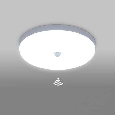 Haobosic - Sensor Plafondlamp - Rond Wit - 30W LED - 6500K Koud Wit