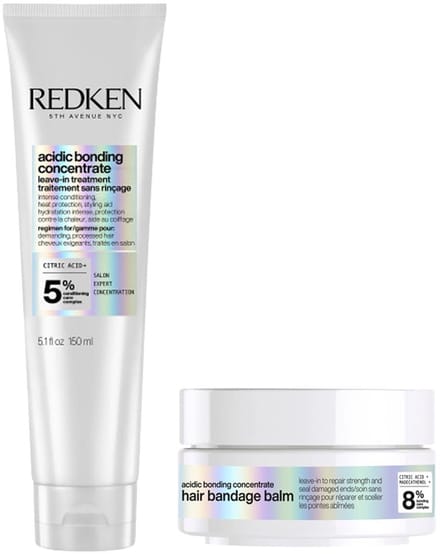 Redken - Acidic Bonding Concentrate Leave-in Treatment + Hair Bandage Balm - Bonding Partners Set
