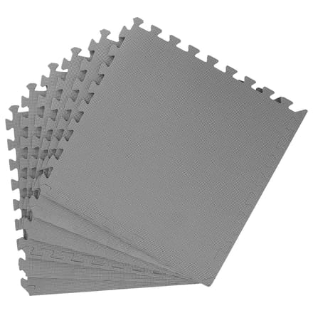 vidaXL - Vloermatten - 50 - st - Grijs - 18 - m² - EVA - Schuim