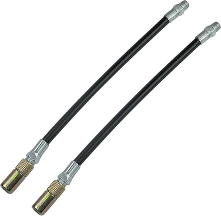 Flexibele Slangtip voor Vetpomp - Set van 2 - 245 mm - Smeergereedschap - Max 45 Mpa