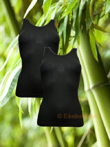 Boru Bamboo - maat XXL - 2-pack dames hemd - zwart