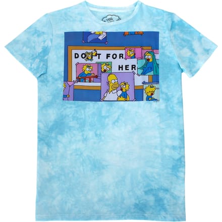 Cakeworthy x The Simpsons - Do It For Her Tie Dye T-Shirt - L