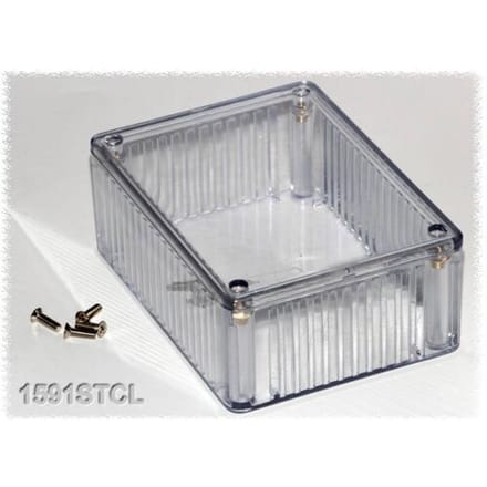 Hammond Electronics 1591STRD Universele behuizing 110 x 82 x 44 Polycarbonaat Rood 1 stuk(s)