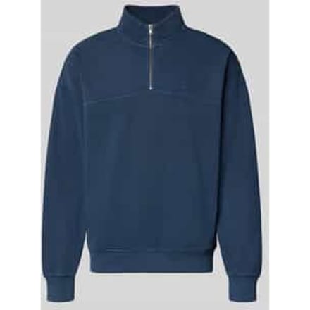 Sweatshirt met ritssluiting model 'MARINA QUARTER ZIP'