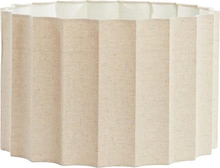 Light & Living Cilinder lampenkap Disli - Crème - Ø40cm - Modern