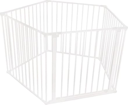 Safetots Grondbox, Pentagon, Wit, 70cm Hoog, Baby Speelpen