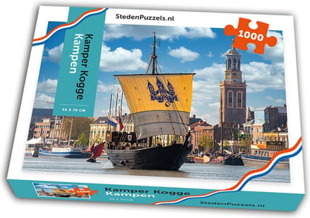 StedenPuzzels - Kamper Kogge Kampen- 1000 Stukjes