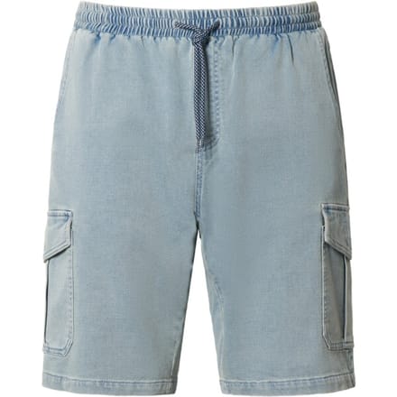 Jan Vanderstorm herren Cargobermuda - 60 - lichtblauw - Plus Size