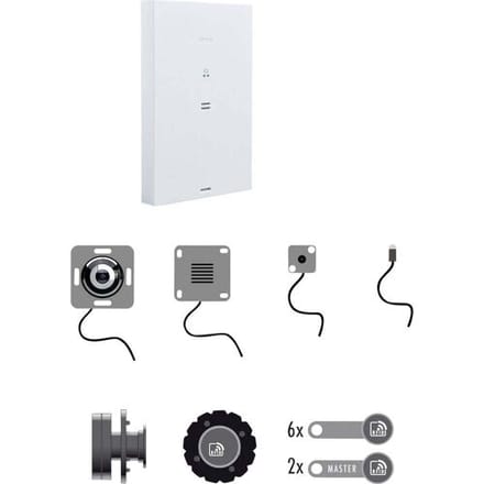 m-e modern-electronics VDV-B90 Vistus, Vistadoor Deurintercom-module voor Deurintercom Kabelgebonden