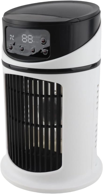 Draagbare Airco - Mini Koeler - Persoonlijke Koeling - Met Timerfunctie - 300ML Tank - Wit