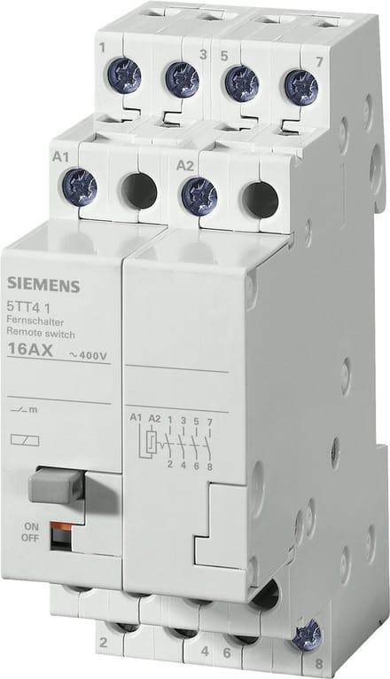 Siemens Remote Schakelaar 4s ac230v 16a 5tt4104-0