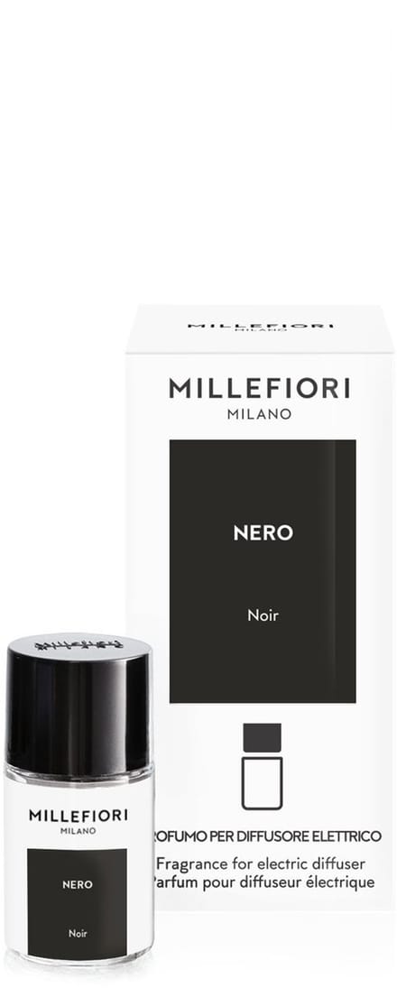 Navulling Electric Diffuser Millefiori Milano Nero