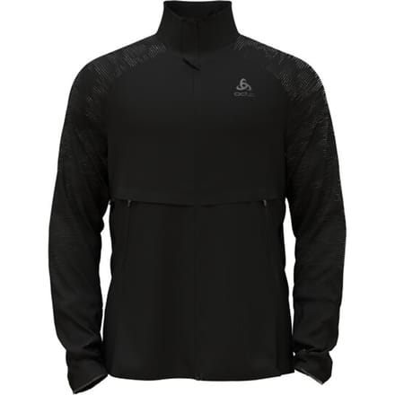 Odlo Odlo Jacket Zeroweight Pro Warm Reflect ZWART - Maat S
