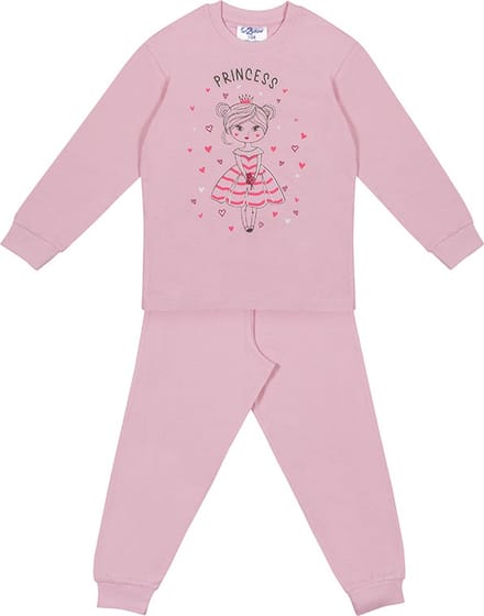 Fun2Wear - Pyjama Princess - Roze - Maat 80 -