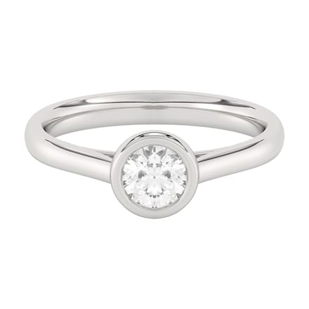 Diam Addict Ring 585 Weißgold mit im Labor gezüchteten Diamanten