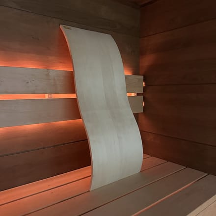 Sauna rugsteun Wave Espen