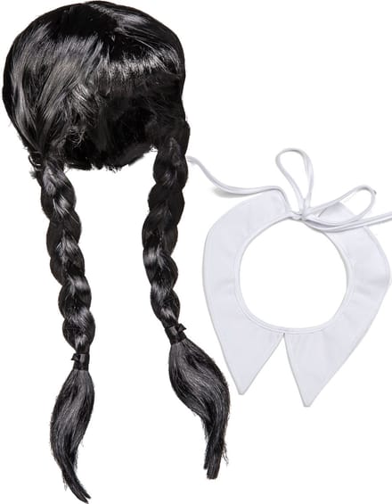Vegaoo - Accessoireset voor gotische schoolmeisjes voor dames