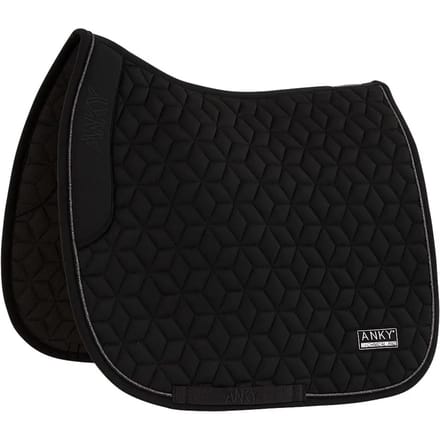 Zadeldek Poly Nylon Dressage Black - Full | Zadeldekje paard
