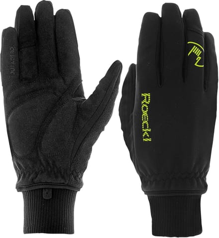 ROECKL Winterhandschoenen Rax neon geel - zwart - Maat 11